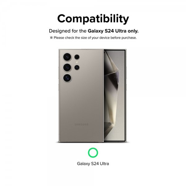 Ringke Samsung Galaxy S24 Ultra Näytönsuoja Privacy Dual Easy Film