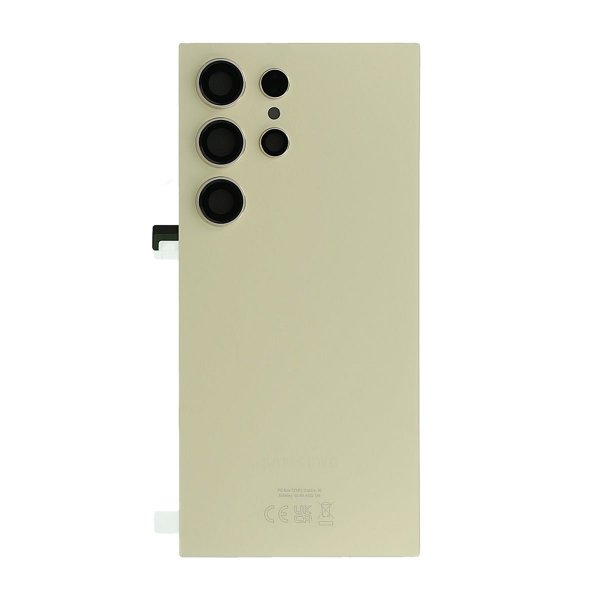 Samsung Galaxy S24 Ultra (SM-S928B) Takakansi Alkuperäinen – Titaanin keltainen
