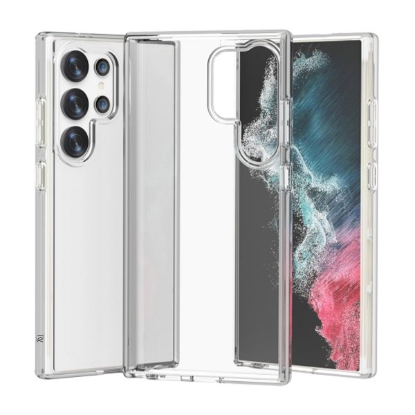 Rvelon Samsung Galaxy S24 Ultra Kuori Iskunkestävä Läpinäkyvä