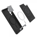 Spigen Samsung Galaxy S25 Edge -suojakuori Core Armor MagFit Mattamusta