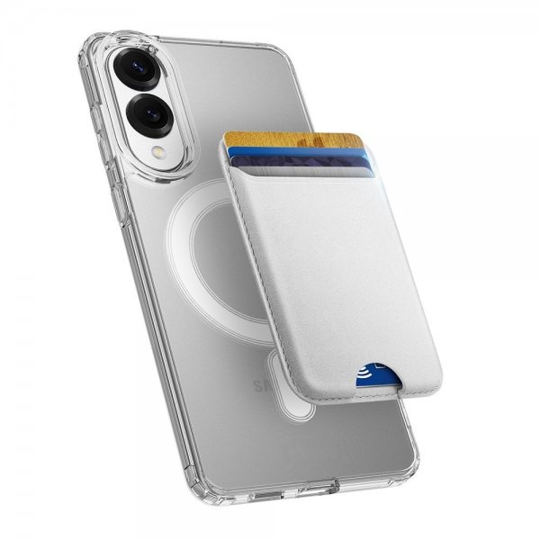 Nordic Covers Samsung Galaxy S25 Edge -kuori Feather Series MagSafe läpinäkyvä