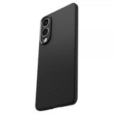 Spigen Samsung Galaxy S25 Edge Suojakuori Liquid Air Mattamusta