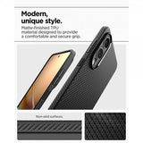 Spigen Samsung Galaxy S25 Edge Suojakuori Liquid Air Mattamusta