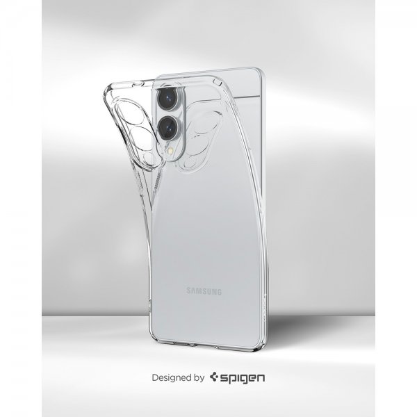 Spigen Samsung Galaxy S25 Edge Kotelo Liquid Crystal Läpinäkyvä