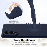 Samsung Galaxy S25 Edge Kuori Strap Silikoni MagSafe Tummansininen