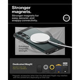 Spigen Samsung Galaxy S25 Edge -suojakuori Tough Armor MagFit Abyss Green