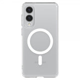 Spigen Samsung Galaxy S25 Edge Ultra Hybrid MagFit kirkas valkoinen kuori