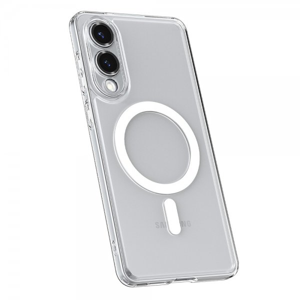 Spigen Samsung Galaxy S25 Edge Ultra Hybrid MagFit kirkas valkoinen kuori