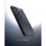 Spigen Samsung Galaxy S25 Edge -kuori Ultra Hybrid MagFit Frost Black
