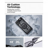 Spigen Samsung Galaxy S25 Edge -kuori Ultra Hybrid Zero One MagFit, musta