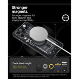 Spigen Samsung Galaxy S25 Edge -kuori Ultra Hybrid Zero One MagFit, musta
