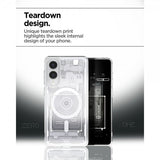 Spigen Samsung Galaxy S25 Edge -suojakuori Ultra Hybrid Zero One MagFit, valkoinen