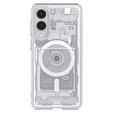Spigen Samsung Galaxy S25 Edge -suojakuori Ultra Hybrid Zero One MagFit, valkoinen