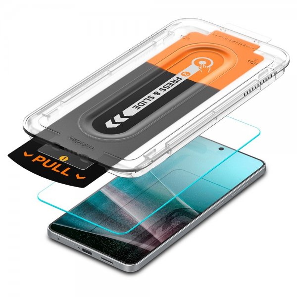 Spigen Samsung Galaxy S25 Edge -näytönsuoja GLAS.tR EZ Fit Pro