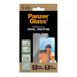 PanzerGlass Samsung Galaxy S25 Edge -näytönsuoja, erittäin leveä istuvuus, EasyAligner