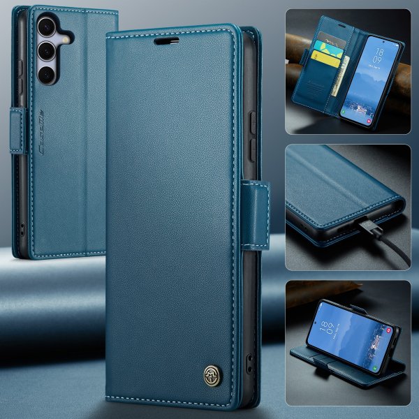 CaseMe Samsung Galaxy S25 FE Suojakotelo 023 Series Sininen