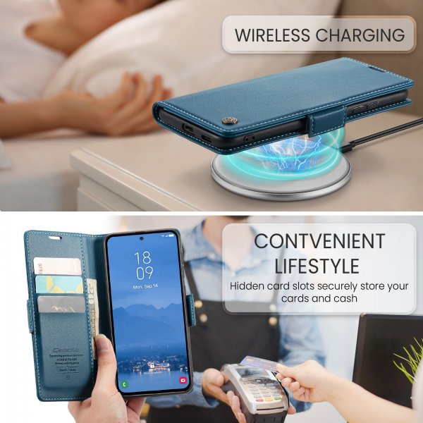 CaseMe Samsung Galaxy S25 FE Suojakotelo 023 Series Sininen