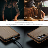 CaseMe Samsung Galaxy S25 FE Suojakotelo 023 Series Ruskea