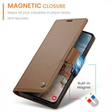 CaseMe Samsung Galaxy S25 FE Suojakotelo 023 Series Ruskea