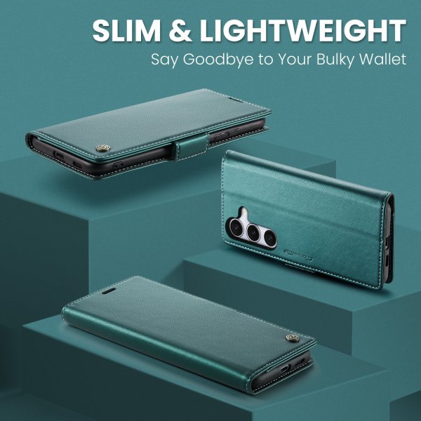 CaseMe Samsung Galaxy S25 FE Suojakotelo 023 Series Vihreä