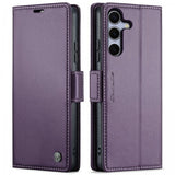 CaseMe Samsung Galaxy S25 FE -suojakotelo 023-sarja violetti