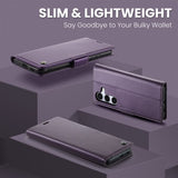 CaseMe Samsung Galaxy S25 FE -suojakotelo 023-sarja violetti