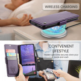 CaseMe Samsung Galaxy S25 FE -suojakotelo 023-sarja violetti