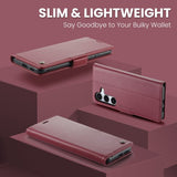 CaseMe Samsung Galaxy S25 FE Suojakotelo 023-sarja Punainen