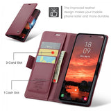 CaseMe Samsung Galaxy S25 FE Suojakotelo 023-sarja Punainen