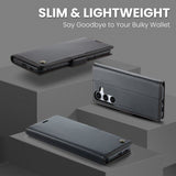 CaseMe Samsung Galaxy S25 FE Suojakotelo 023 Series Musta