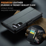 CaseMe Samsung Galaxy S25 FE Suojakotelo 023 Series Musta