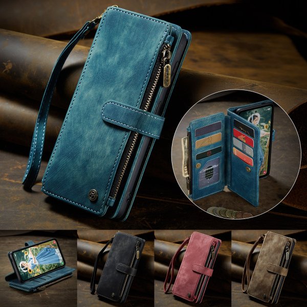 CaseMe Samsung Galaxy S25 FE Kotelo C30 Series Sininen