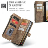 CaseMe Samsung Galaxy S25 FE Suojakotelo C30 Sarja Ruskea