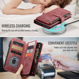 CaseMe Samsung Galaxy S25 FE Kotelo C30 -sarja Punainen
