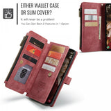 CaseMe Samsung Galaxy S25 FE Kotelo C30 -sarja Punainen