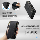 CaseMe Samsung Galaxy S25 FE Kotelo C30-sarja Musta