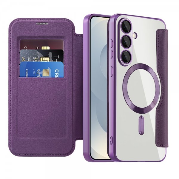 Samsung Galaxy S25 FE Suojakuori MagSafe Violetti