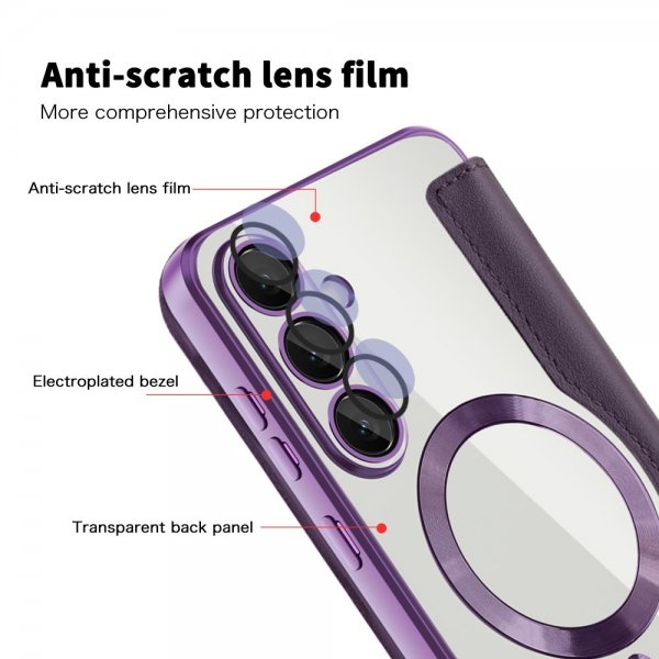 Samsung Galaxy S25 FE Suojakuori MagSafe Violetti