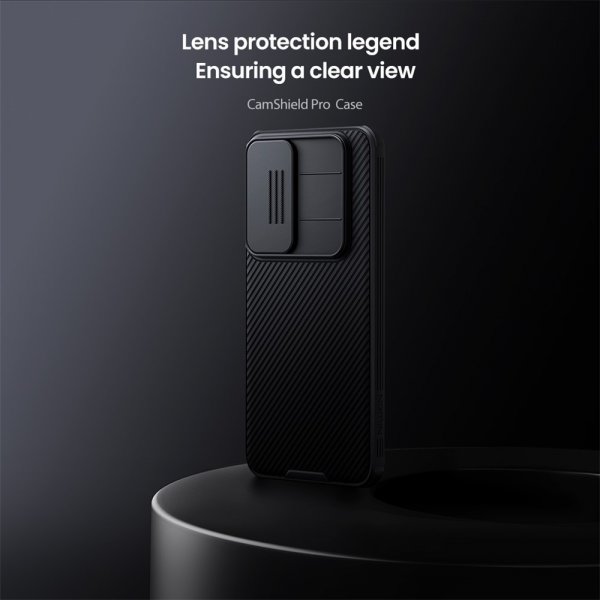 Nillkin Samsung Galaxy S25 FE Kuori CamShield Pro Musta