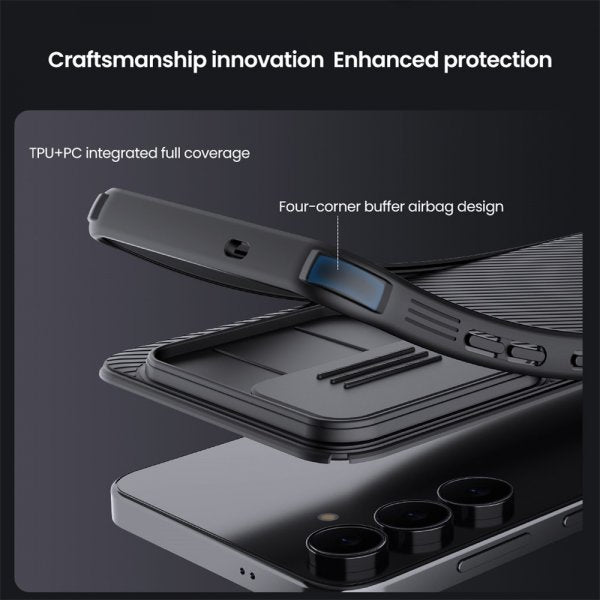 Nillkin Samsung Galaxy S25 FE Kuori CamShield Pro Musta