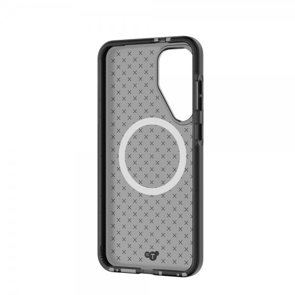 Tech21 Samsung Galaxy S25 FE -suojakuori EvoCheck MagSafe, Smokey Black