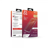 ZAGG Samsung Galaxy S25 FE -kuori näytönsuojalla Luxe & Glass läpinäkyvä