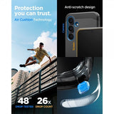 Spigen Samsung Galaxy S25 FE Suojakuori Tough Armor MagFit Musta