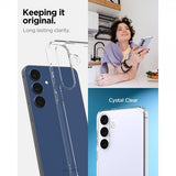 Spigen Samsung Galaxy S25 FE -suojakuori Ultra Hybrid Crystal Clear