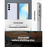 Spigen Samsung Galaxy S25 FE -suojakuori Ultra Hybrid Crystal Clear