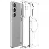 Spigen Samsung Galaxy S25 FE Kuori Ultra Hybrid MagFit Clear White