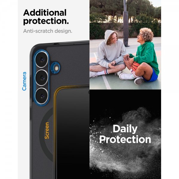 Spigen Samsung Galaxy S25 FE Kuori Ultra Hybrid MagFit Frost Black