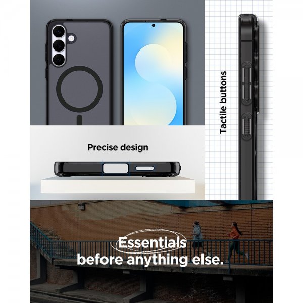 Spigen Samsung Galaxy S25 FE Kuori Ultra Hybrid MagFit Frost Black