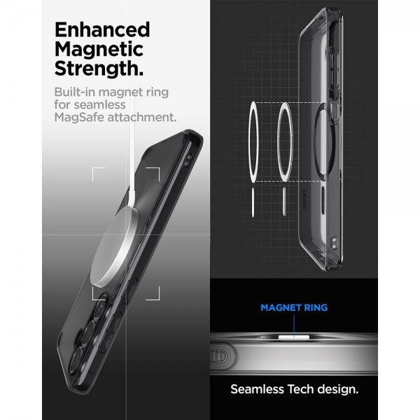 Spigen Samsung Galaxy S25 FE Kuori Ultra Hybrid MagFit Frost Black