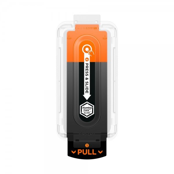Spigen Samsung Galaxy S25 FE -näytönsuoja GLAS.tR EZ Fit Pro 2-pakkaus